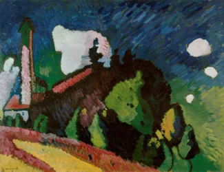 Landschaft mit Turm